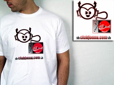 ClubJenna Demon DJ Tee Shirt